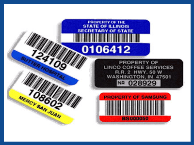 asset labels and tags