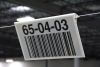 warehouse barcode location sign