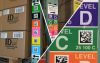 2D warehouse labels