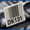 hanging warehouse location barcode sign