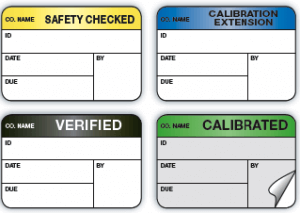 calibration labels