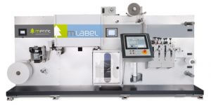 digital inkjet barcode label press