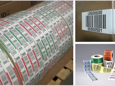 Warehouse pallet labels