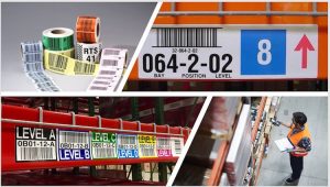Warehouse barcode labels