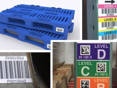 BullsEye™ ultra-durable warehouse labels