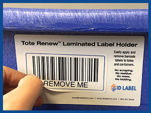 Tote Renew™ Warehouse Container Labeling System