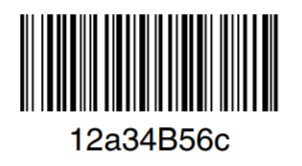 code 128B barcode image