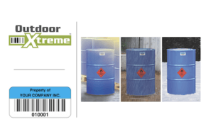 Outdoor Xtreme asset labels 2 images plus logo
